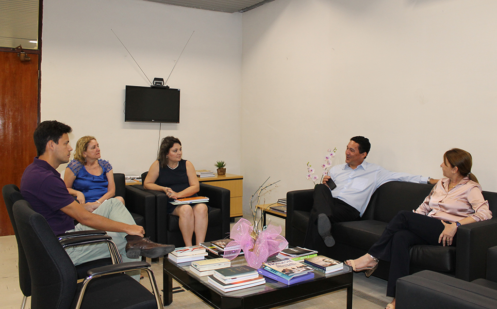 Reitora recebe Secretário de Educação da Paraíba (06/03/15)