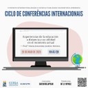 ciclo de conferências internacionais