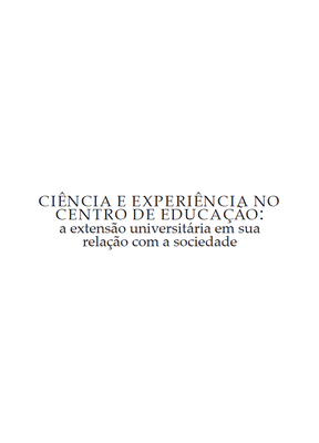 Ciencia e experiencia