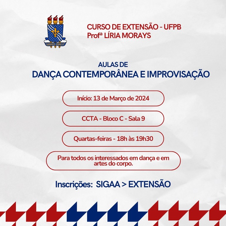 Dança Contemporânea e Improvisação