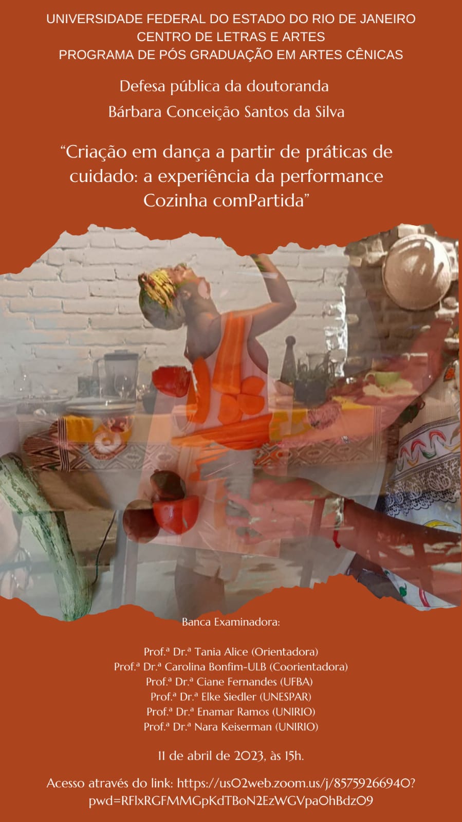 Defesa da tese de Bárbara Santos Defesa da tese de Bárbara Santos