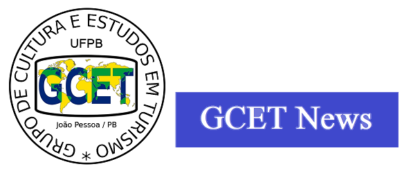 Logo circular com nome GCET News
