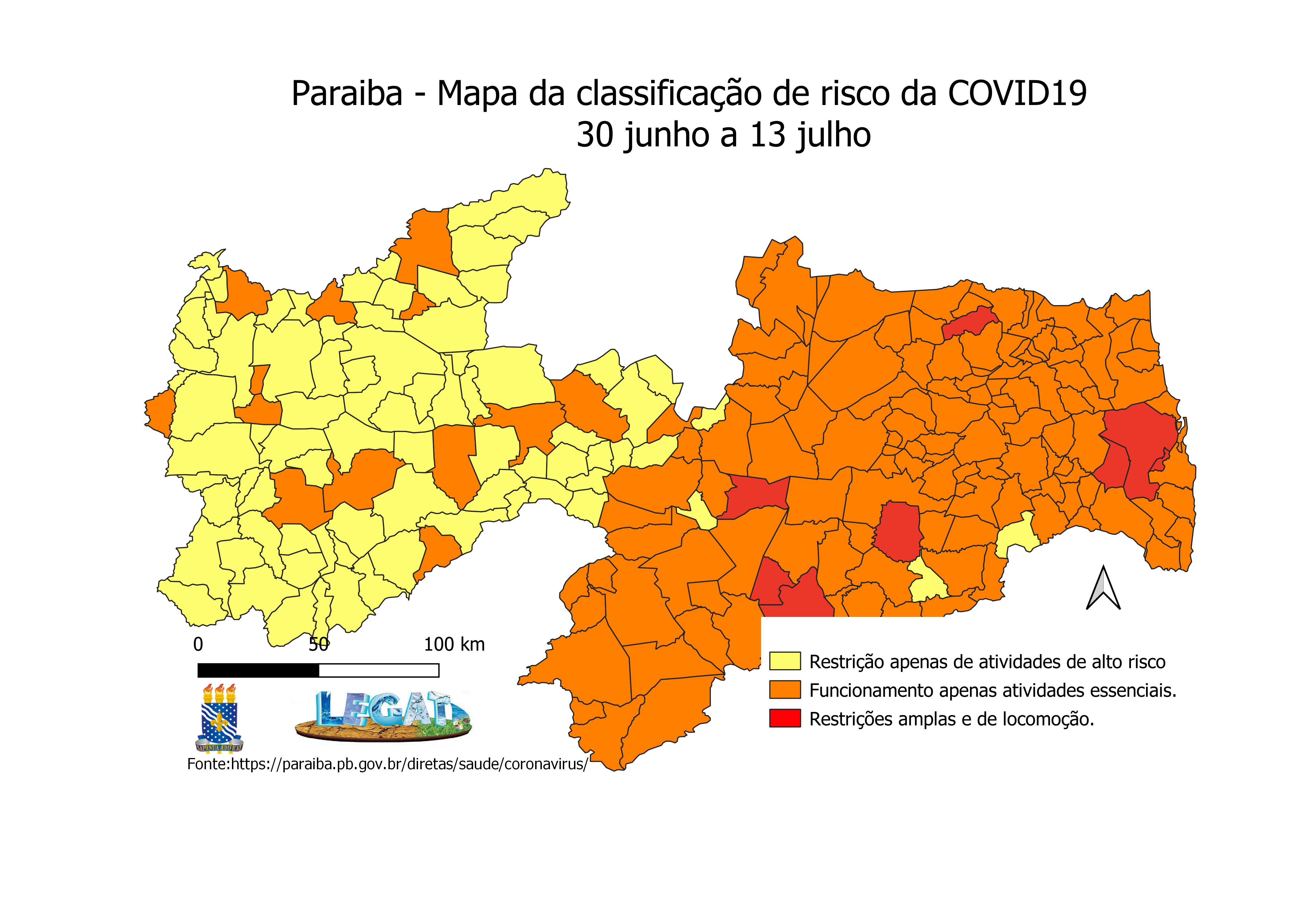 Mapa Fase 30/06 a 13/07