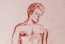 Exposição na UFPB explora anatomia humana e nu artístico masculino