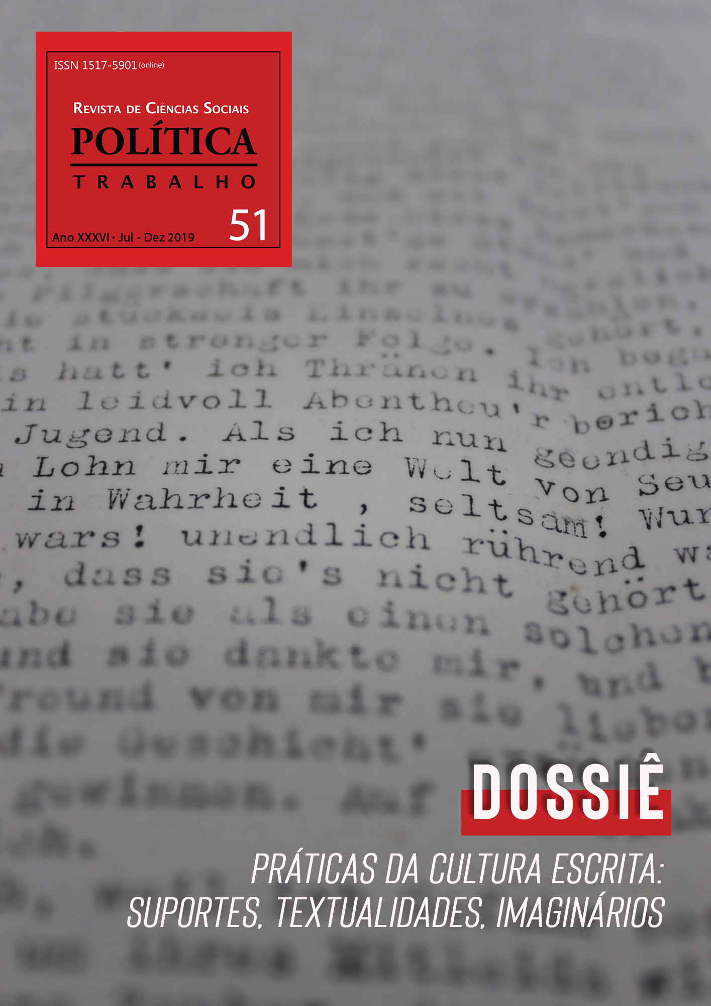 Política e Trabalho vol 51