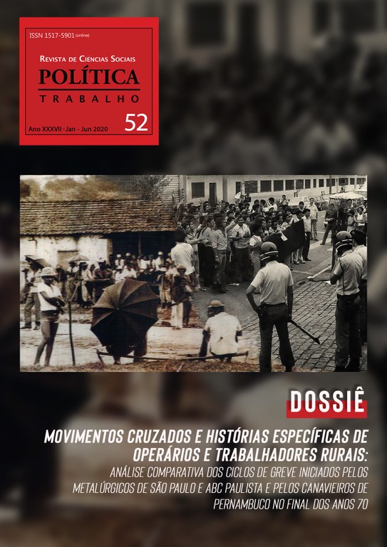 Revista Política e Trabalho v 52