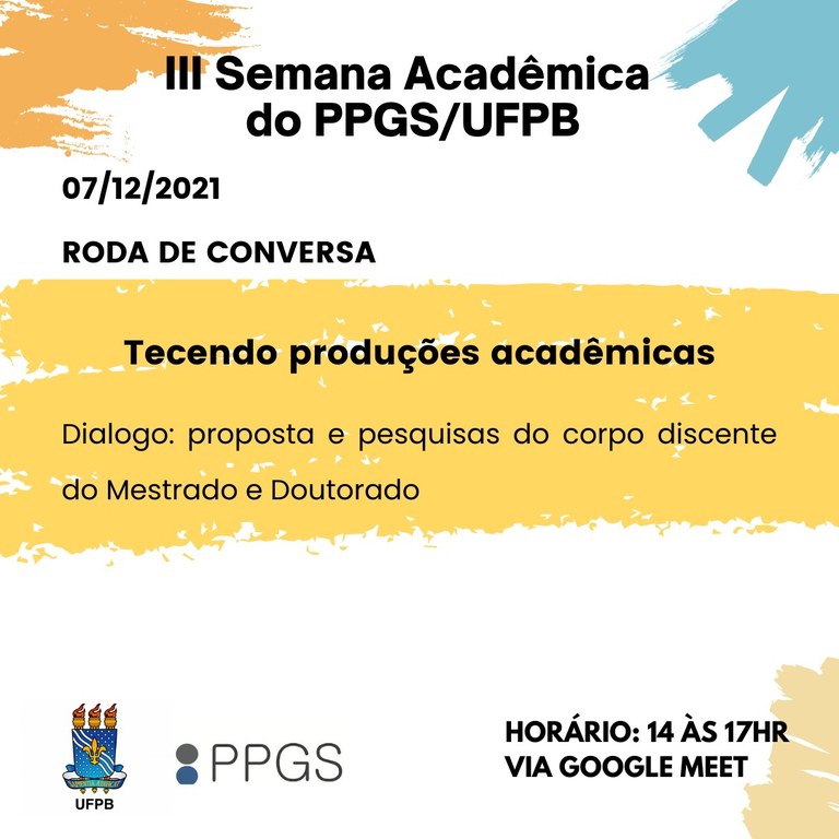 IIIª Semana acadêmica PPGS - Dia 07-12 tarde Roda de conversa.jfif