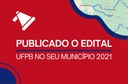 UFPB no seu município - Edital PROEX Nº07/2021