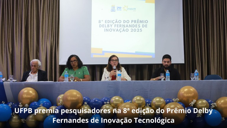 Cerimônia destacou pesquisadores da UFPB que impulsionam a inovação com novas patentes e registros de software