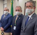 REITOR DA UFPB EM BRASÍLIA SE REÚNE COM MINISTRO DA SAÚDE E PRESIDENTE DA EBSERH