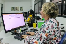 Técnicos da UFPB confirmam linha evolutiva da "administração sem papel". Crédito: Angélica Gouveia