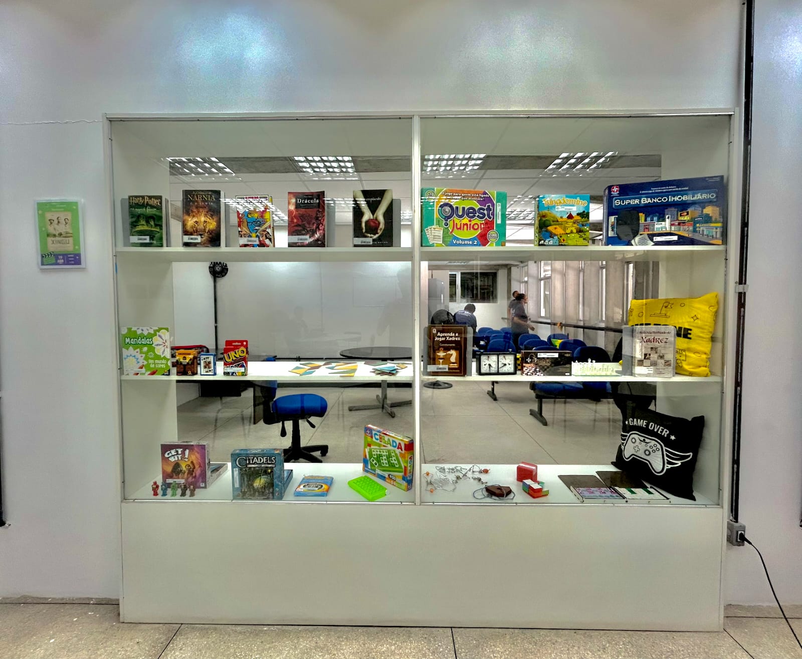 Biblioteca Central de la UFPB abre Espacio de Entretenimiento — UNIVERSIDAD FEDERAL DE PARAÍBA