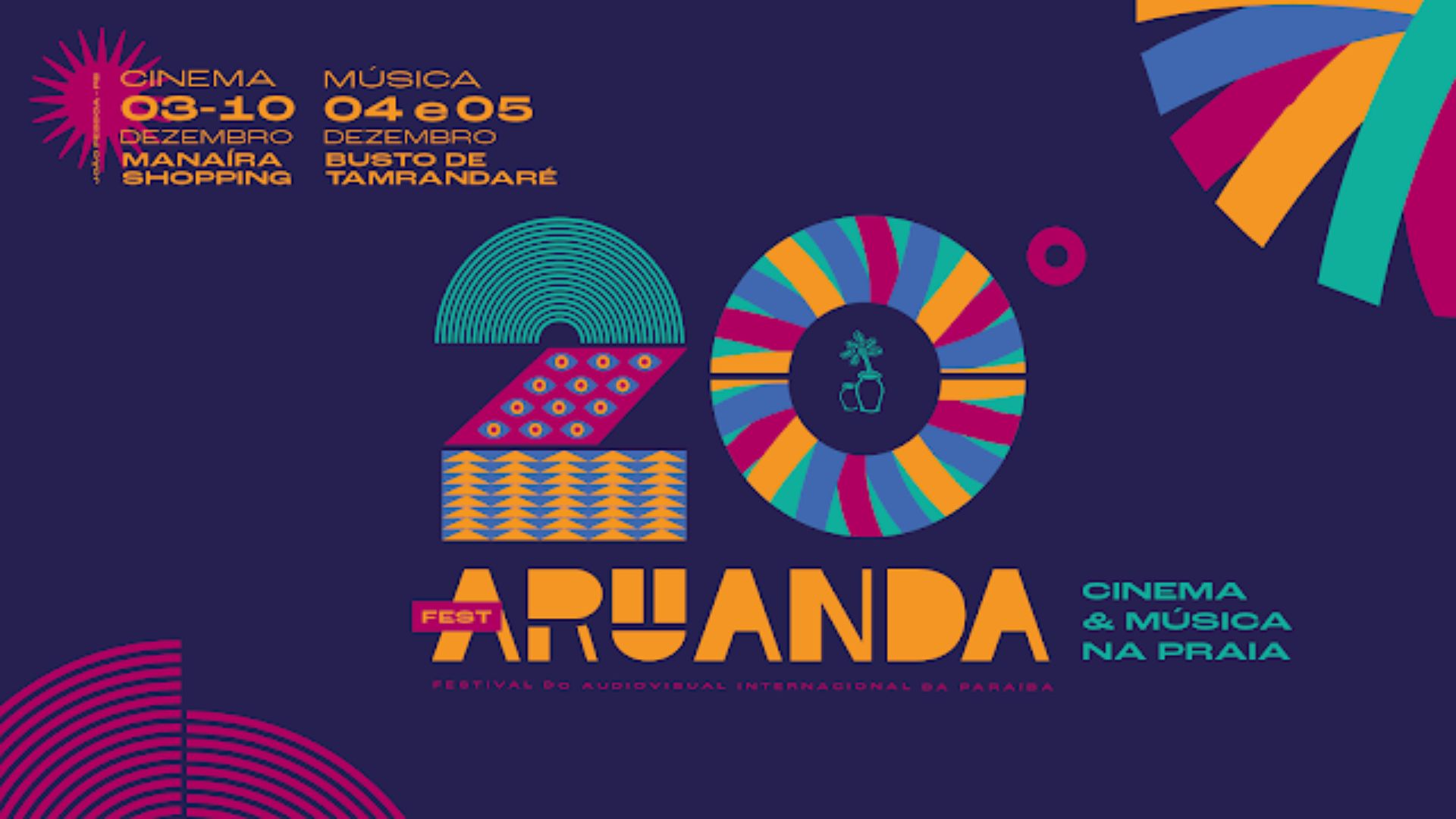 Com chancela da UFPB, Fest Aruanda acontece entre os dias 3 e 10 de dezembro, em João Pessoa