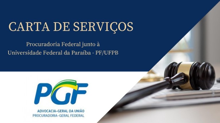Novo site da Procuradoria Federal na UFPB já está no ar