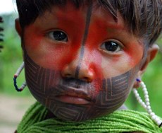 Em algumas aldeias, contaminação por mercúrio já atinge 92% dos Yanomamis. Crédito: Instagram Ana Rocco Cerâmicas/Reprodução