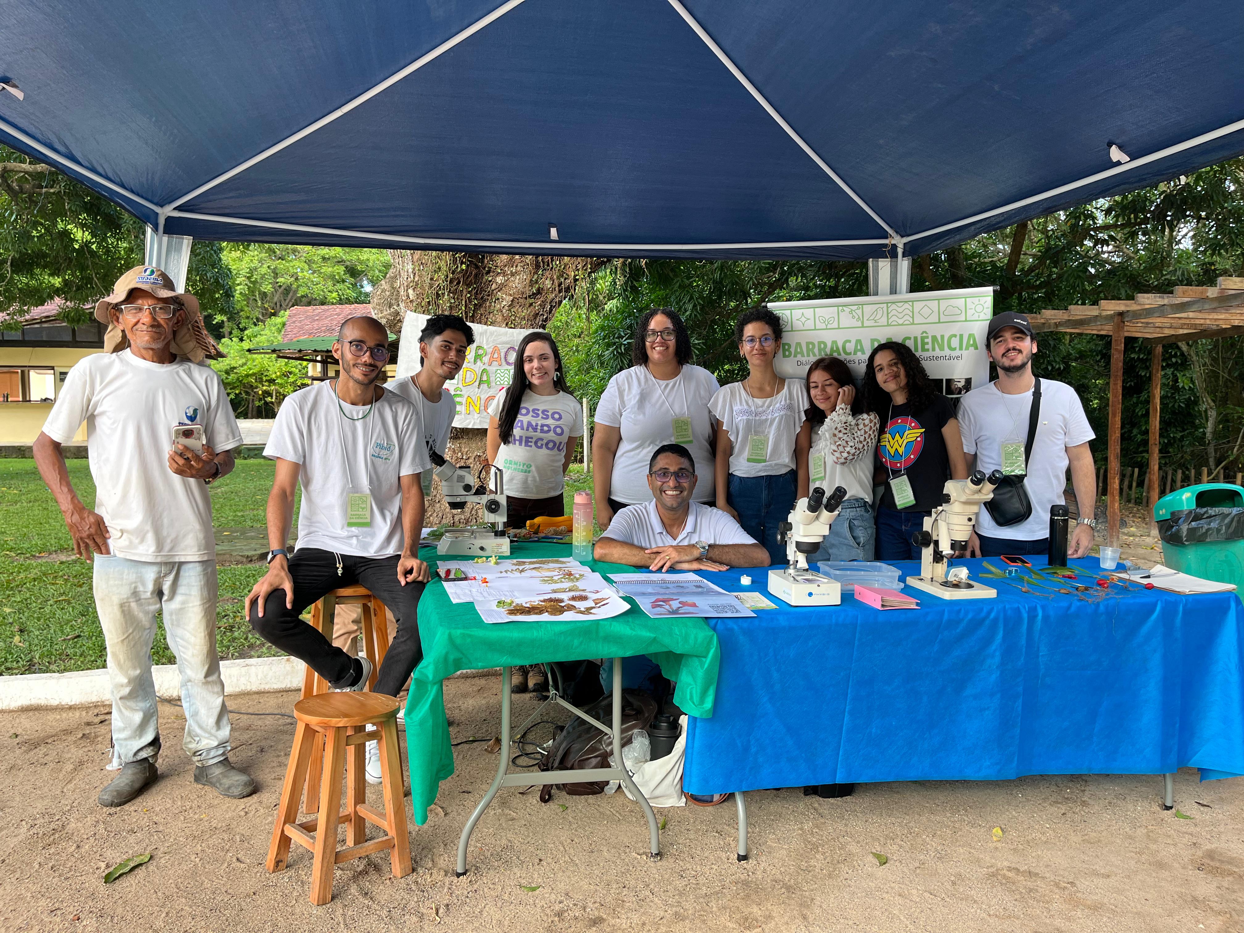 UFPB’s “Science Tent” project confirmed at the opening of the Botanical Garden’s Environment Week — Federal University of Paraiba