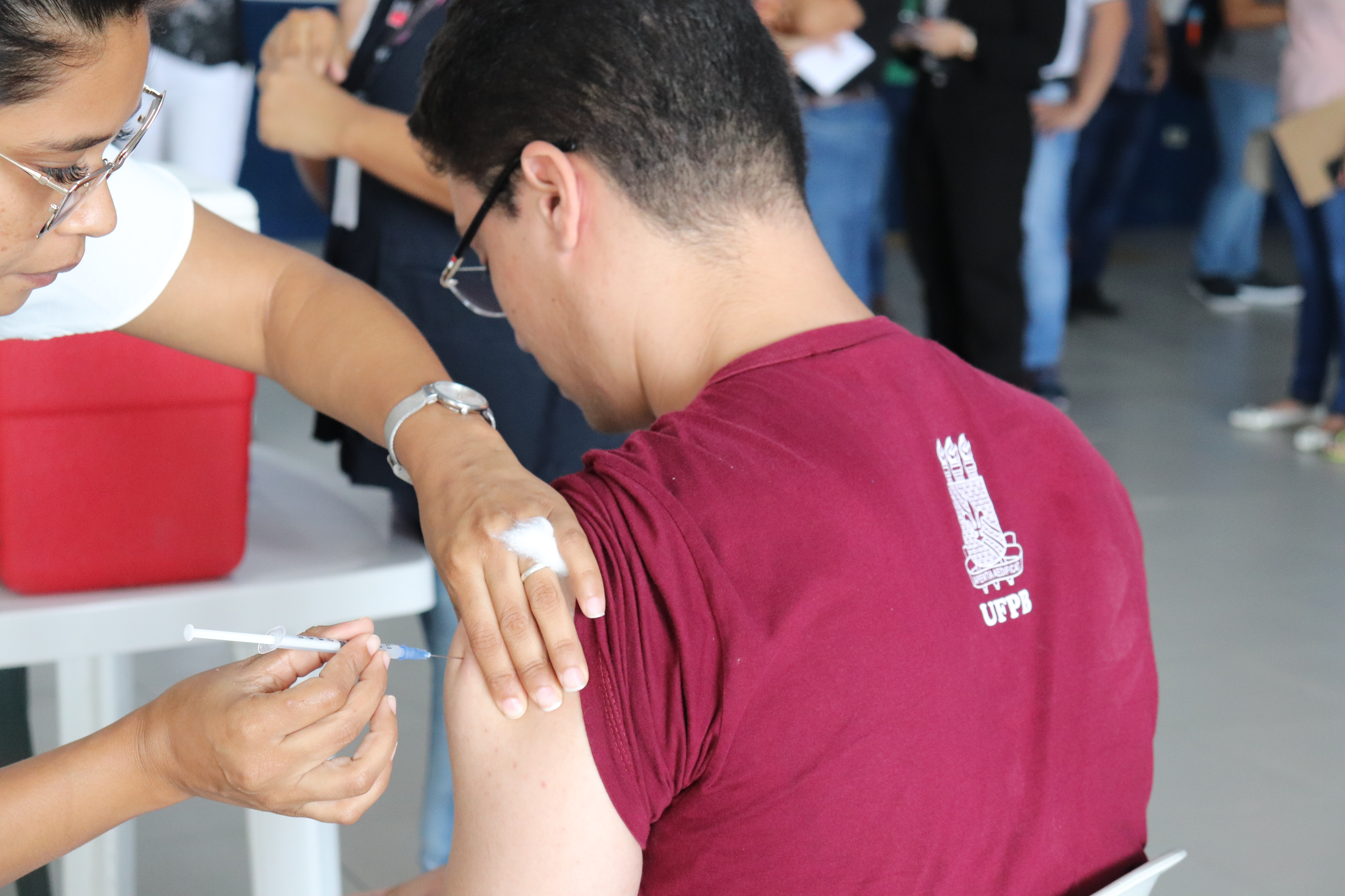 TRANSFERÊNCIA INTERNACIONAL DE TECNOLOGIA NA PRODUÇÃO DE VACINAS É TEMA DE PALESTRA NA UFPB Foto: Vinícius Vieira
