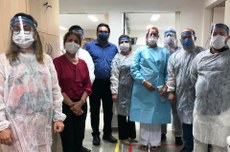 A UFPB entregou segundo laboratório para testes de Covid-19 na Paraíba nesta quarta-feira (6). Foto: Divulgação