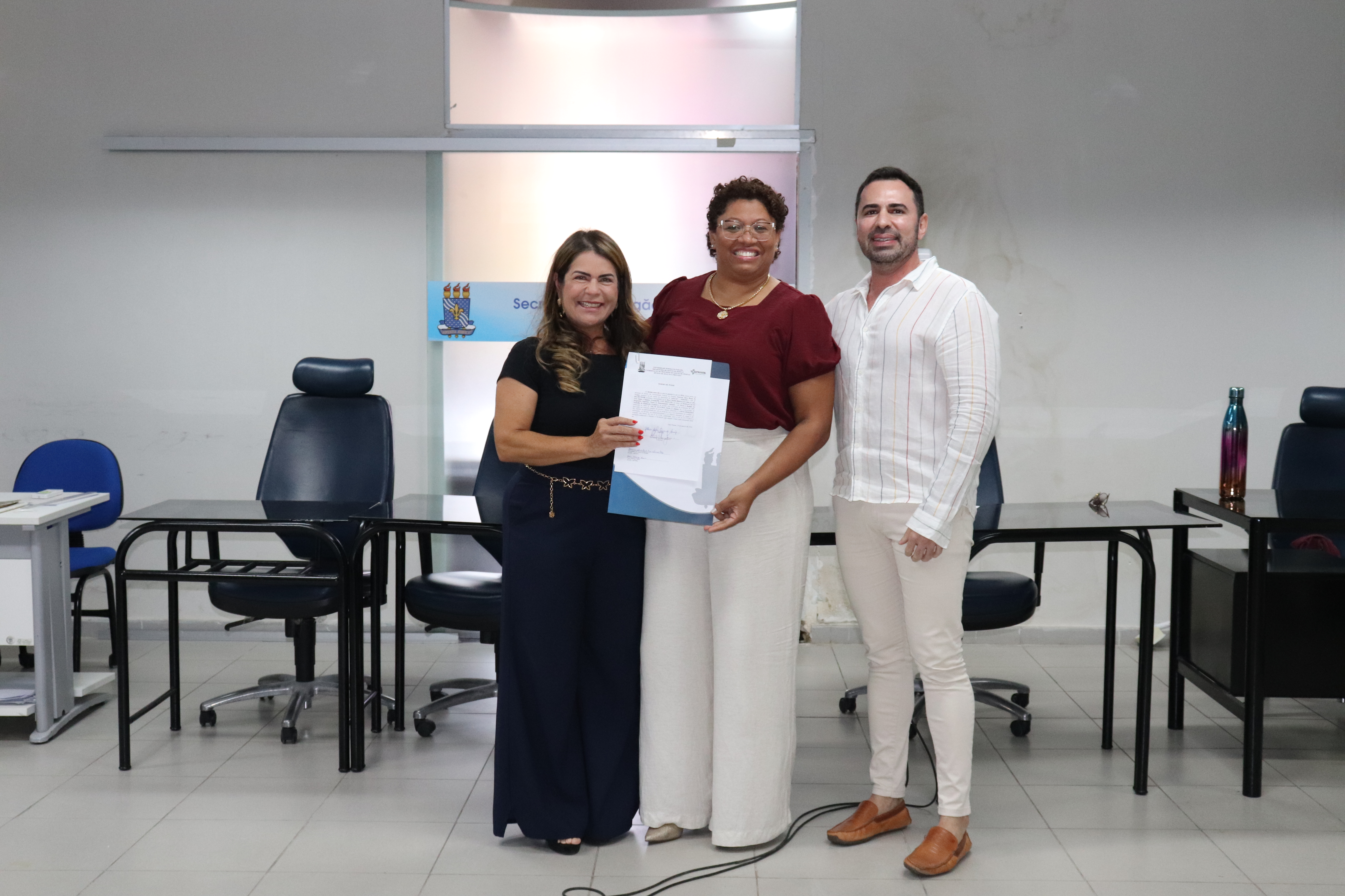 UFPB DÁ POSSE A NOVOS DOCENTES E SERVIDORA TÉCNICO-ADMINISTRATIVA Foto: Vinícius Vieira