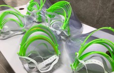 Foram doadas, até o momento, 520 máscaras.  Meta do Laboratório de Fabricação Digital é produzir duas mil unidades. Foto: Divulgação