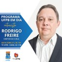 UFPB EM DIA ENTREVISTA, NESTA SEXTA (11), PROFESSOR RODRIGO FREIRE SOBRE AÇÕES NO CCHLA