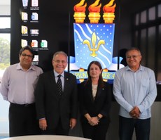 Gestão da UFPB recebe o presidente da SBC, médico Marcelo Queiroga