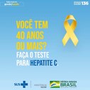 Campanha “Julho Amarelo” reforça medidas de combate às hepatites virais